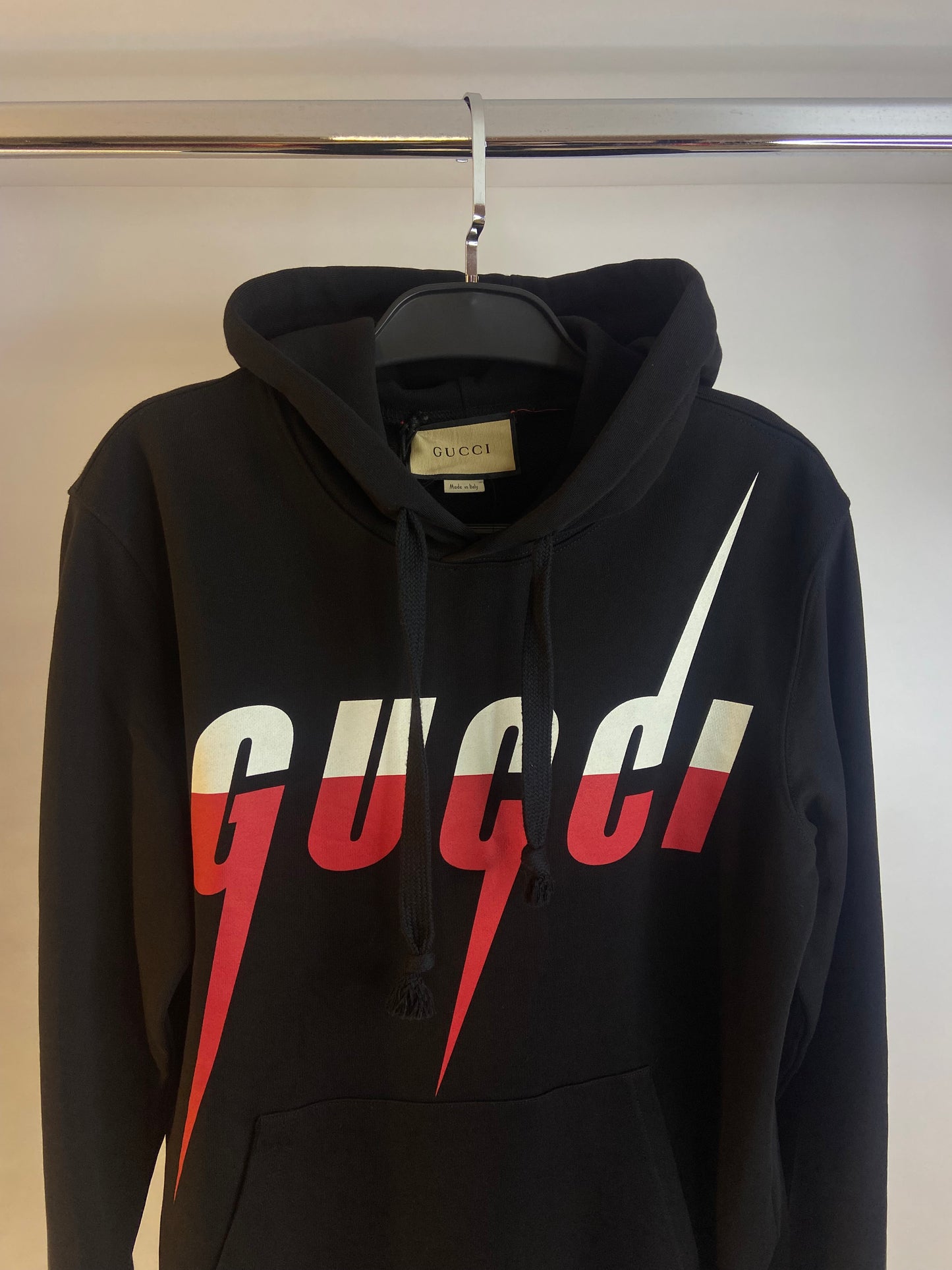 Gucci blade logo hoodie