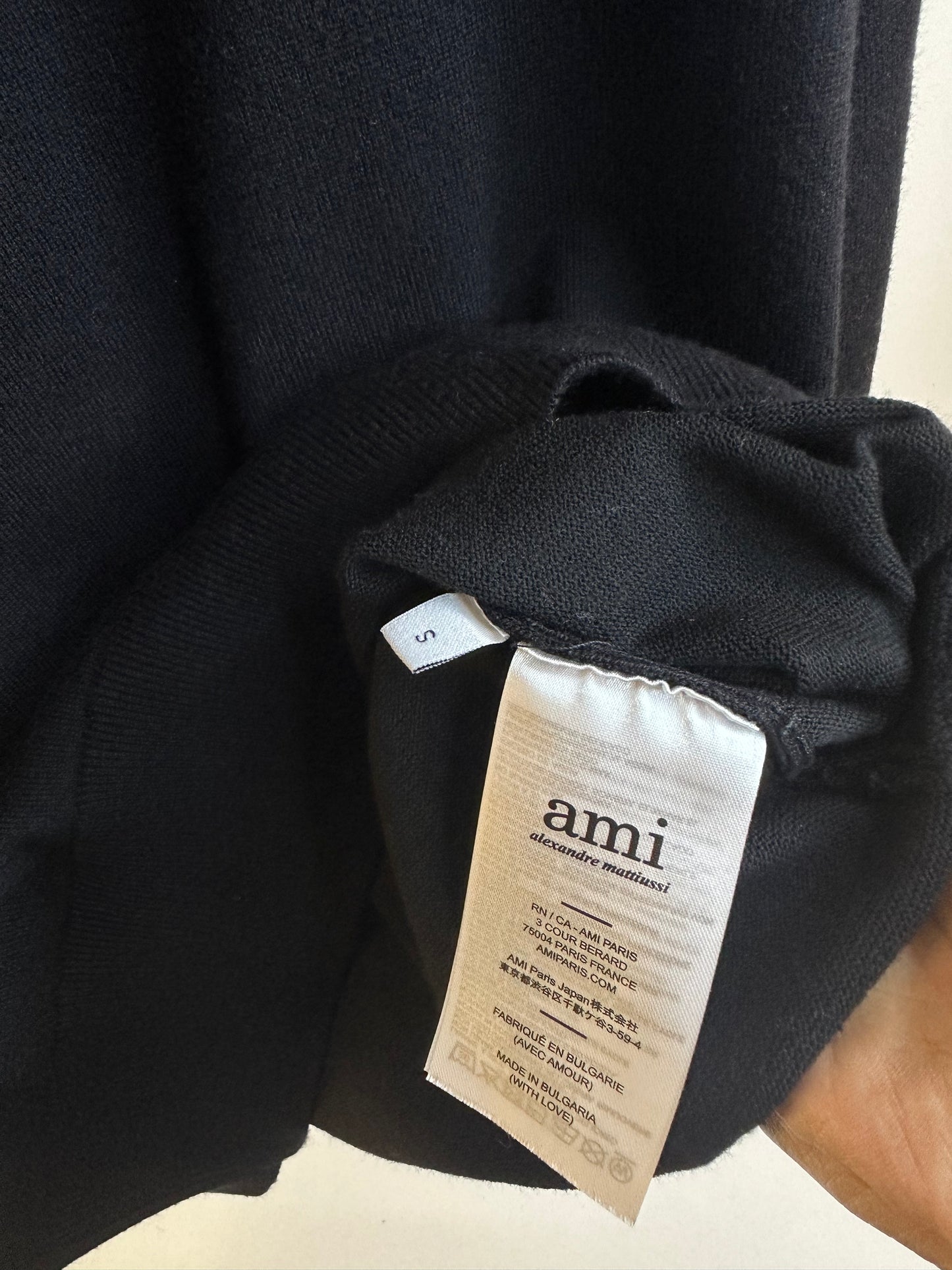 Ami Paris Wool Knit Sweater 9980
