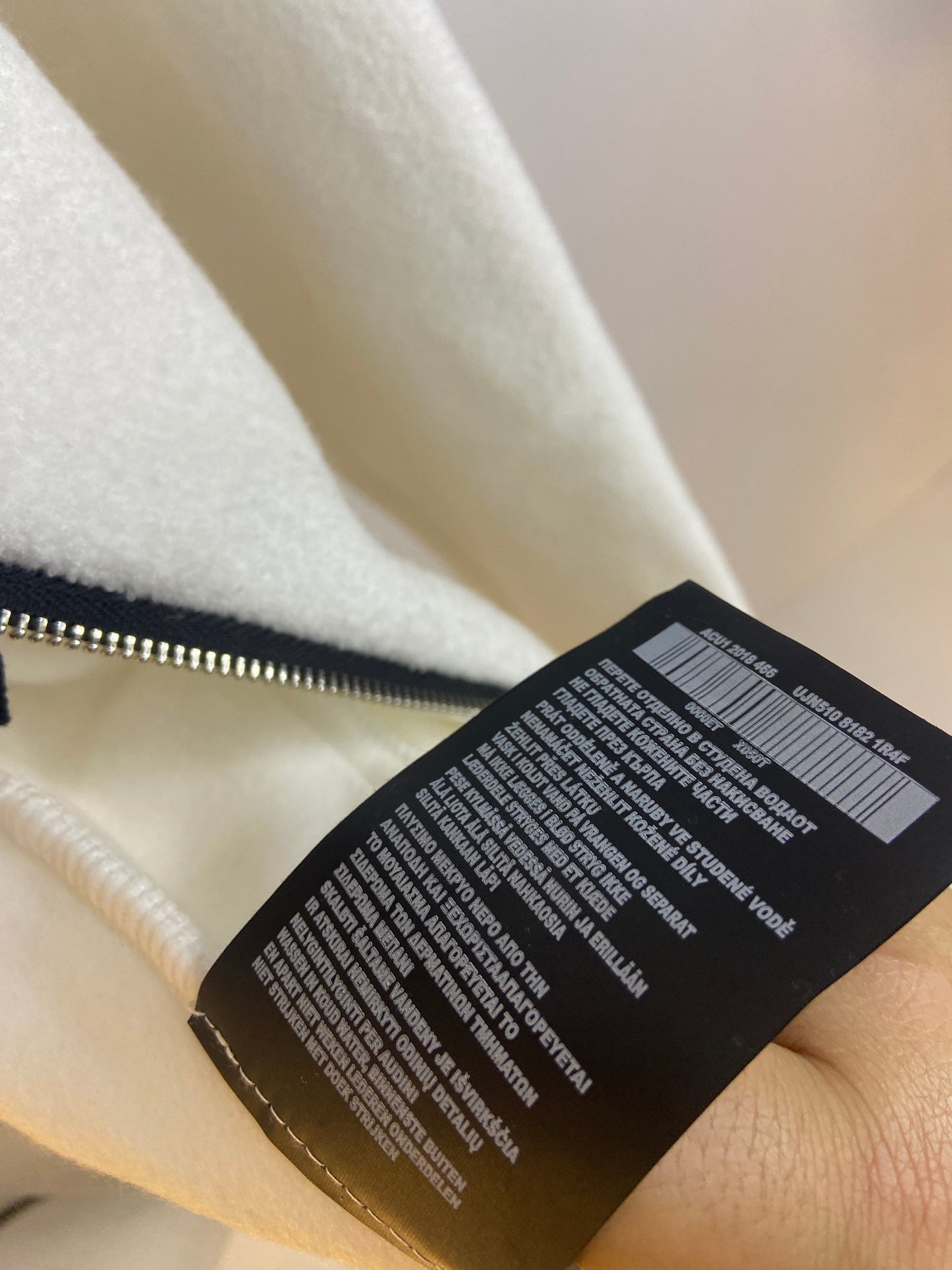 Prada zip-up hoodie