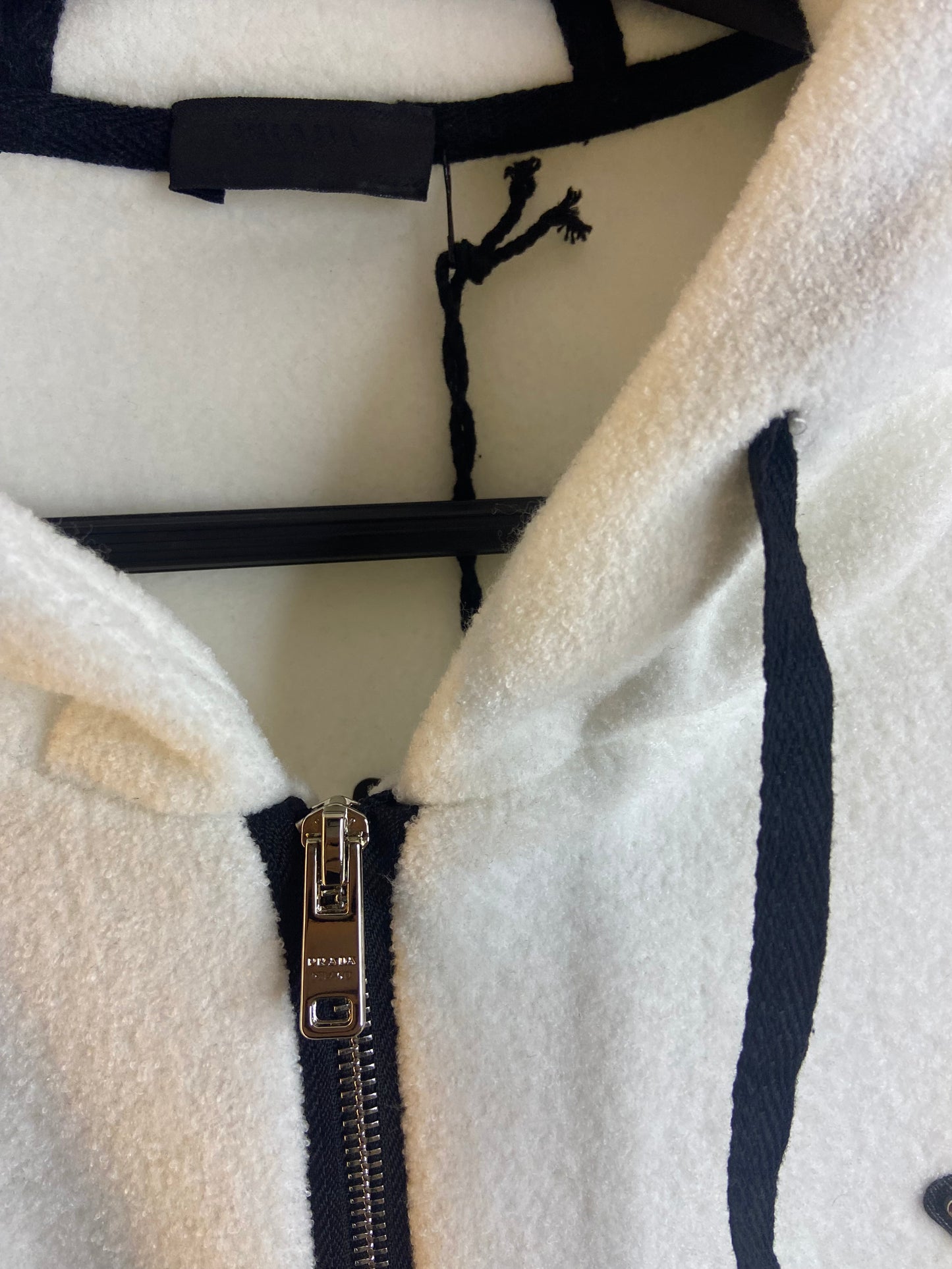 Prada zip-up hoodie