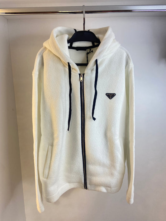 Prada zip-up hoodie
